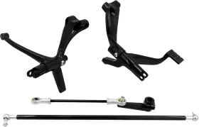 000107 Hdbubalus Motorcycle Forward Controls Kit Levers Linkages Style A