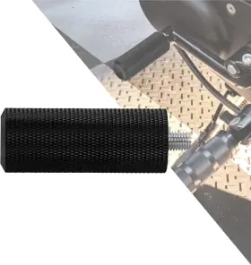 Reuspe009301 Hdbubalus Aluminum Shifter Peg Anti Skid Knurled Shift Fit For Black