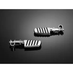 Hh-73-492 Highway Hawk Universal Footpeg Set With U-clamp - Smooth