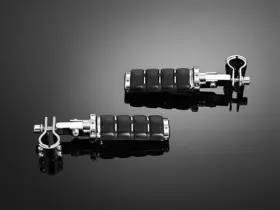 Hh-73-494 Highway Hawk Universal Footpegs With 3-piece Clamp - Air