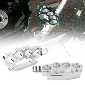 Hkseller-au 550747355906 Footpeg Floor Board Controls Foot Pegs Fit Harley Sportster Touring Street Glide