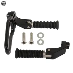 Hgf125672 Home-garden-fix New Rear Footrest Pedal Passenger Footpeg Mounting Kit For Bmw R18 2021-2023 Us