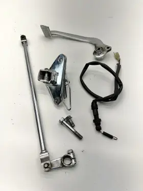 46540-mm8-000 Honda #151 87-96 Vt 1100c Vt1100c Shadow Right Peg Bracket Rear Brake Pedal