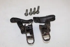 50610-kl4-770za Honda 1985 - 1987 Xl250r Oem Footpegs Brackets Screws Foot Peg Pegs Xl 250 86/2