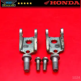 50611-men-671 Honda Genuine Oem 2004 Crf250r Footpegs Foot Pegs Stands Rest Mounting Brackets