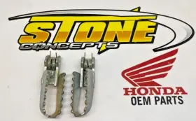 50612-kyk-305 Honda 2013-2025 Crf110 Oem Foot Pegs Crf125 Crf 125 110 Footpeg Set Left Right