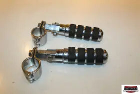 50612-mk7-010 Honda 1996 Shadow 1100 Front Crash Bar Foot Rests Pegs Steps Set Pair