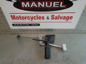 50615-mgr-670 Honda 2012 Shadow 750 Rs Vt750rs Rear Brake Pedal Footpeg Assy