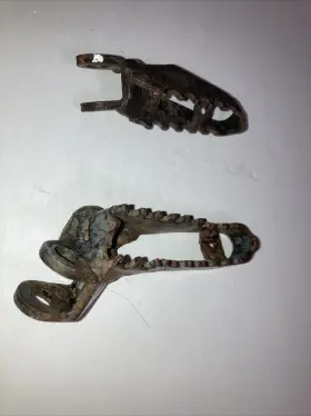 50616-ka4-730 Honda Cr250r Cr250 1984 84 Footpegs Foot Step Cr500 Cr125 50616 Ka4 730 50642