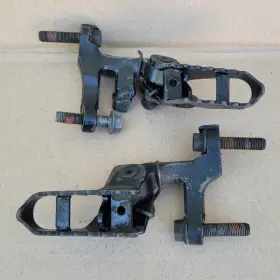 50626-kk0-000 Honda Xr200r Footpegs Brackets Left Right Pins Springs Bolts 1987-2002 Xr200