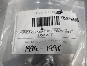 50700-mv4-000 Honda 1996-1998 Cbr900rr Cbr 900rr Oem Front Left Rearset Foot Shifter Pedal