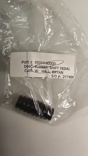 Honda 95011-4000 Genuine Oem Gear Shift Pedal Rubber 95011-40000 Cb750 Cb550 Trx90 Crf50