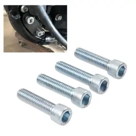 Ht 510001201769 Footpeg Passenger Bracket Bolt Screw 4pcs For Harley Sportster Xl883 Xl1200