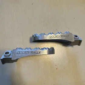 33301 Ims Core Rally Footpegs Ktm / Husqvarna Stainless Steel 2.25 Inch X 4.59