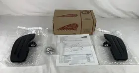 2881944-658 Indian Genuine Scout Gloss Black Rider Floorboards With Inlays