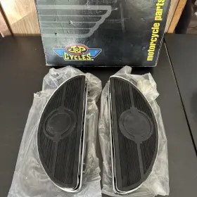 30-152 J&p Cycles Oval Inch Shaker Floorboard Set. Harley-davidson Motorcycle