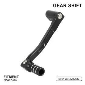 B141528017 Jfg Racing Hawk 250 Cnc Gear Shift Lever For 250cc Not Fit Dlx Efi