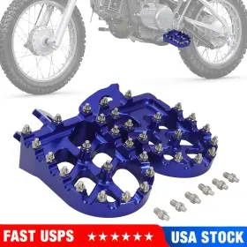 C111403423-d Jfg Racing Dirt Bike Foot Pegs Footpegs Cnc Fit For Yamaha Ttr 110 Ttr110 Ttr110e 2011-2023