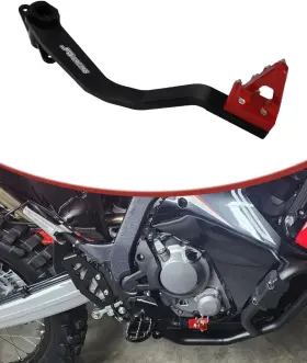 C131900262-d Jfg Racing Brake Pedal Lever Foldable Cnc For Crf Xr 50cc 110cc 125cc Dirt Pit Bike Red
