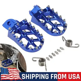 H11140111-d Jfg Racing Motorcycle Foot Pegs Pedals Cnc Fit For 250-450 Xc-w/xcf-w 06-22 65sx 50sx 09-22