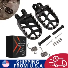 M11140245-d Jfg Racing Motorcycle Foot Pegs Footpegs Cnc For Honda Xr250r Xr400r Xr600r Xr650l Xr650r