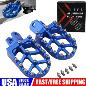 M111405156-d Jfg Racing Drz Foot Pegs Dirt Bike For Drz400/e Drz400sm Rm125 250 Rmx250 Blue