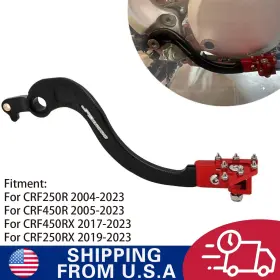 M13190225-d Jfg Racing Cnc Back Foot Brake Pedal For Crf250r 2004-2023 Crf450r 2005-2023 Dirt Bike