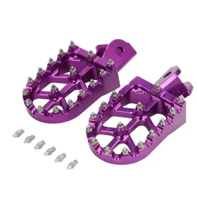 H11140281-d Jfgracing Cnc Foot Pegs For Crf150f Crf230f 03-19 Crf250f 19-24 Xr150l 15-24 Dirt Bike