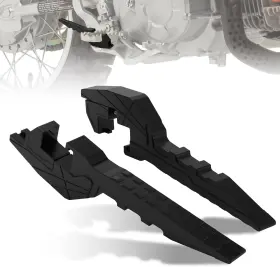 Jfgracing M11142041-d Motorcycle Passenger Foot Pegs Extender Cnc For Pw50 Klx Crf110 Yz125 Klr650