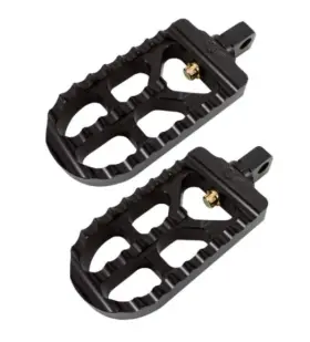 08-56-3b Joker Machine Adjustable Serrated Long Footpegs - 4 1/2 Inch X 2