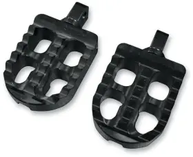 08-57-1 Joker Machine Adjustable Serrated Footpegs - 3 5/16 Inch L X 2 1/2 W