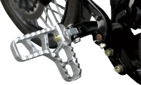 08-62-1 Joker Machine Adjustable Serrated Foot Pegs - With Heel Clear