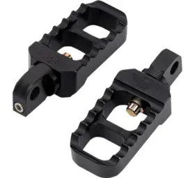 08-642-3b Joker Machine Adjustable Serrated Stubby Footpegs - 3 Inch Long X 1-1/2i