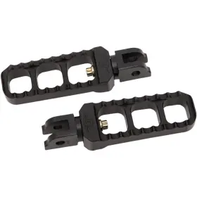 1620-1908 Joker Machine 08-61-6b Serrated Footpegs - Black Narrow