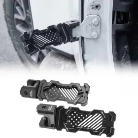 A3302-00302-bk Joytutus 120 Cnc Wrangler Foot Pegs Doors Off Compatible With Black