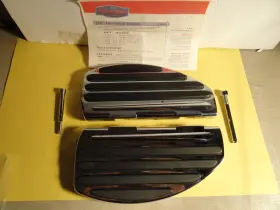 7906 K Ryakyn Kuryakyn Pair Passenger Footboards # Nice Preowned Condition No Brackets