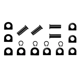 45041 Kasimt 4pack Black Footpeg Mounting Pins Kit For Harley Sportster Softail Dyna Touring