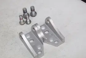 32054-0087 Kawasaki 2019 - 2024 Kx450 Oem Foot Peg Brackets Kx 250 2021 24/2