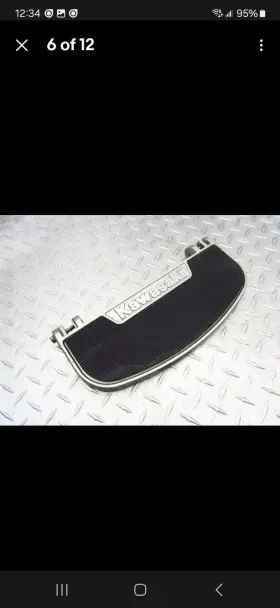 34027-1121 Kawasaki 2002 02-05 Kz1000 Police Kz1000p Oem Left Rider Floor Board Foot Rest