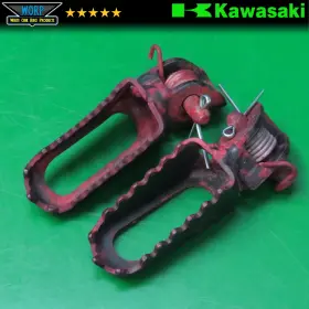 34028-1169 Kawasaki 1984 Kx80 Footpegs Foot Pegs Stands Rests Left Right