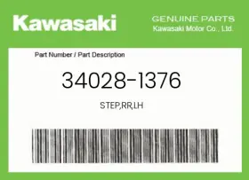 34028-1376 Kawasaki Genuine Step Rr Lh -