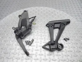 35063-0386a Kawasaki 2008 08-12 Ex250 Ninja 250r Right Front Rear Foot Peg Bracket Pedal Lot