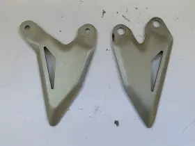 55020-2195 Kawasaki 400 Ninja Footrest Heel Plates L And R Oe Item 2018-23 P/n 55020-2195/6