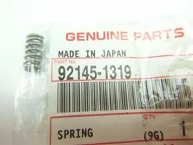 92145-1319 Kawasaki 2000-2025 Ninja Vulcan Footrest Spring Oem 92145-1319 Kawasaki 2000-2025 Ninja Vulcan Footrest Spring Oem