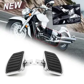 Mp4zt-0004-hx-35 Kingmoto Rear Passenger Footboard Floorboard For Yamaha V-star 650 Dragstar 400 1998-up