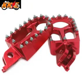 C03fp01rd-k8 Kke Foot Pegs Pedals Footrest For Kawasaki Kx450f 2007-2024 Kx250f 2006-2024