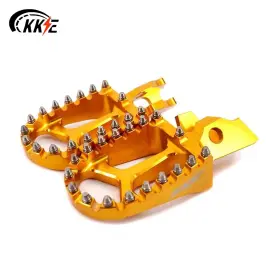 C09fp01gd Kke Foot Pegs Footrest Pedal Fit Sur-ron Light Bee-x/s Segway X160 X260/mx3 Gold