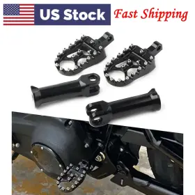 Kkkeeparts 550732454331 Rear Passenger Foot Pegs With Bracket Assembly For Harley Softail Street 2018-2020