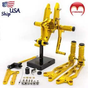Kr-yyc-147-krace-210927-01 Krace Cnc Rearsets Footpegs Pegs Set Rised For Honda Msx125 Grom 2016-2020 2018 2017