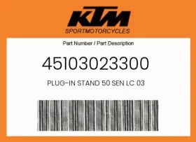45103023300 Ktm Genuine Plug-in Stand 50 Sen Lc 03 -